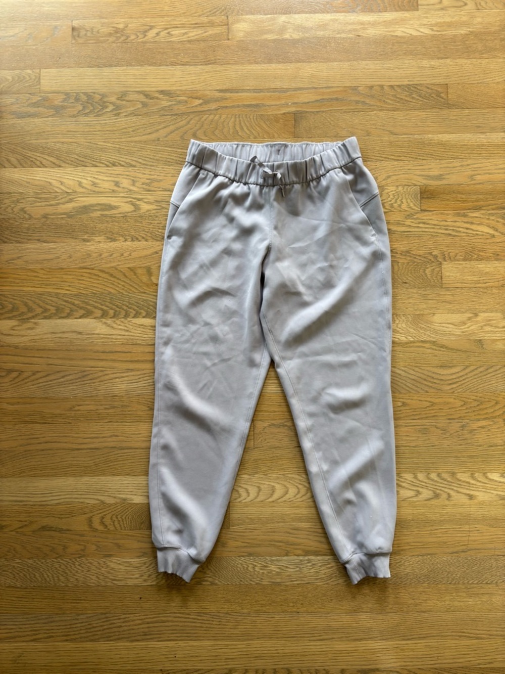 lululemon athletica Light Gray Track Joggers
